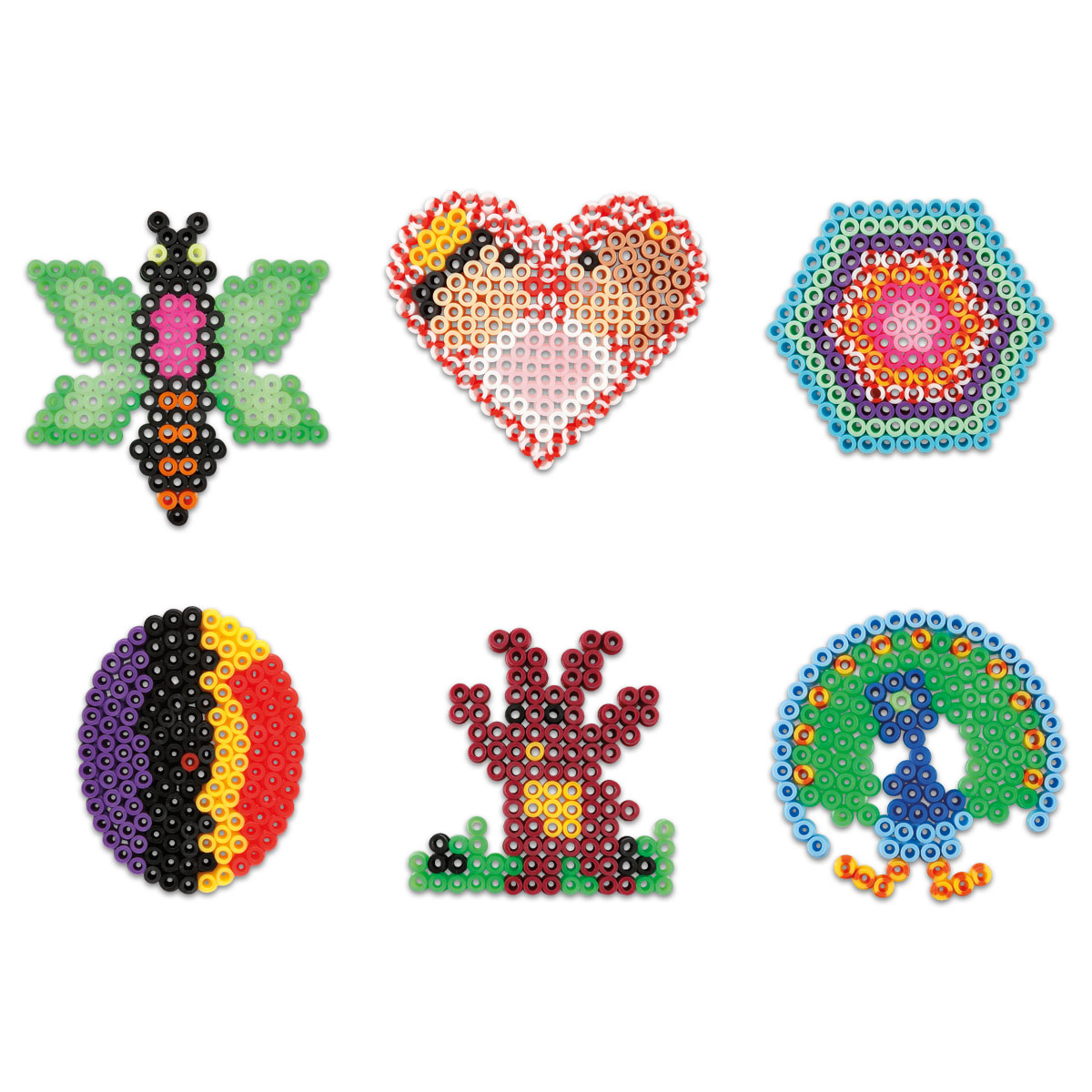 Steckplatten-Set Kunststoff 7-10,5cm 6 St. Formen Steckplatten-Set Kunststoff 7-10,5cm 6 St. Formen