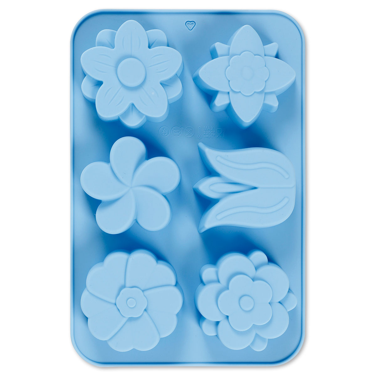 Silikonform Blumen