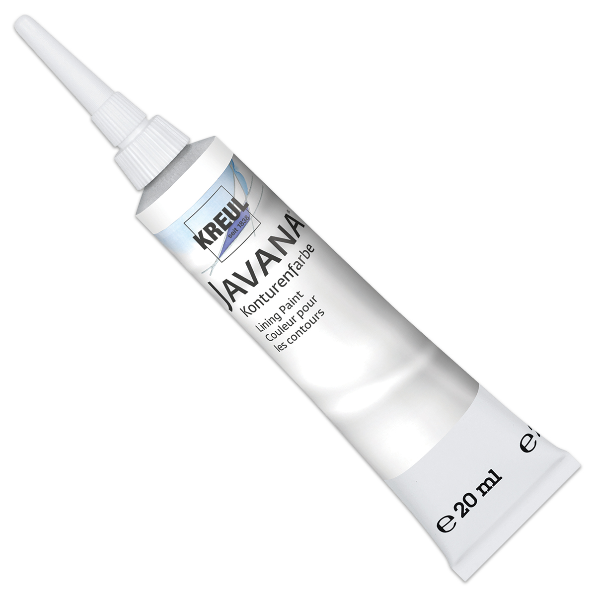 KREUL Javana Konturenfarbe - 20ml weiß