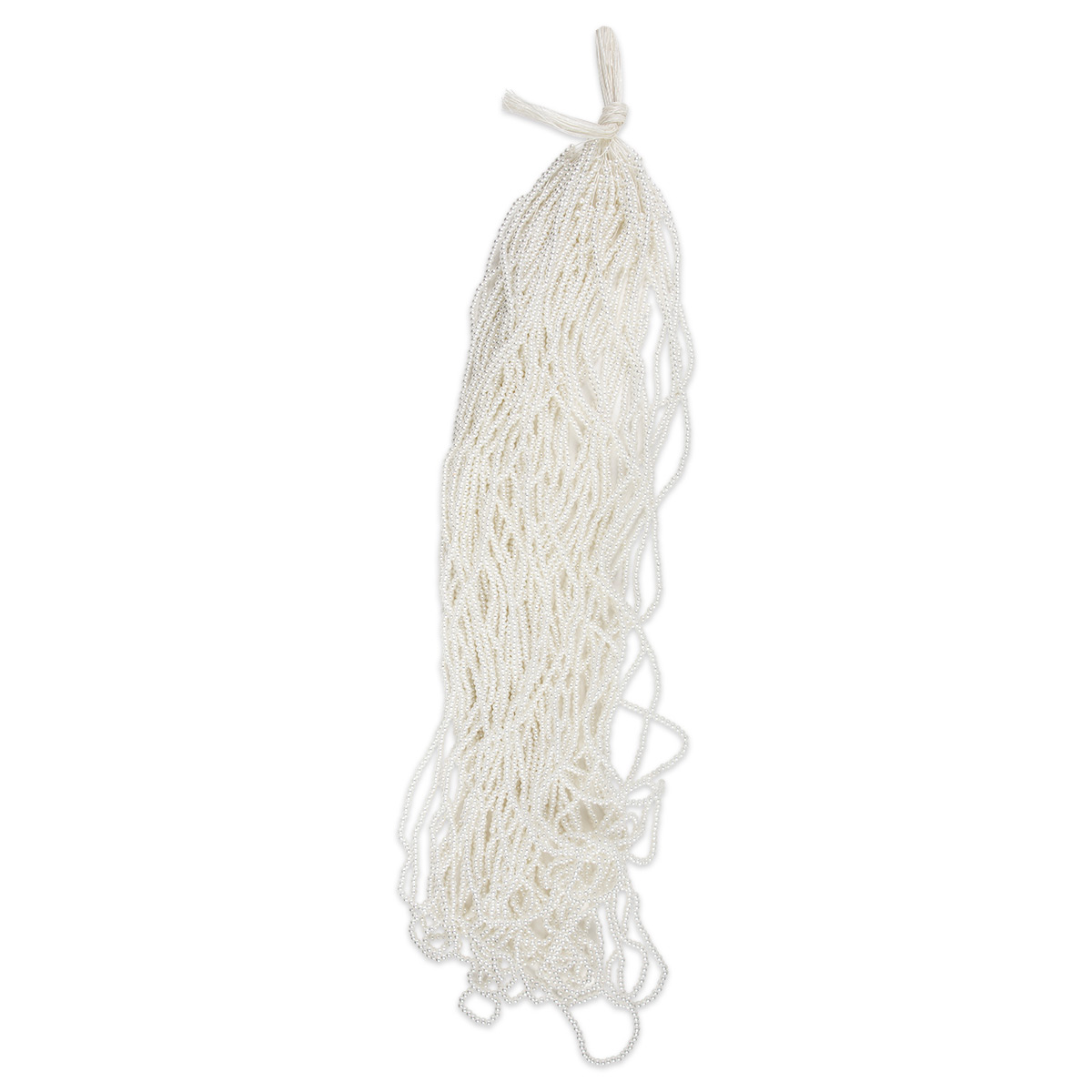 Wachsperlen auf Strängen ca. 3mm 90-100g weiß