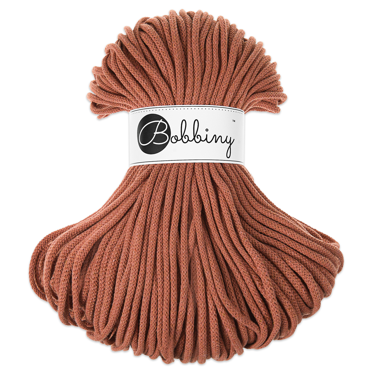 Bobbiny Rope-Garn Premium Ø 5mm terracotta