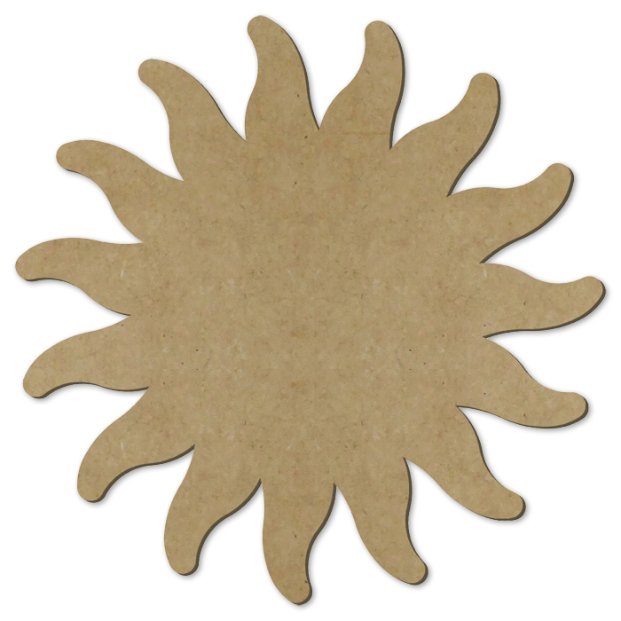 Sonne MDF 3mm ca. 39cm