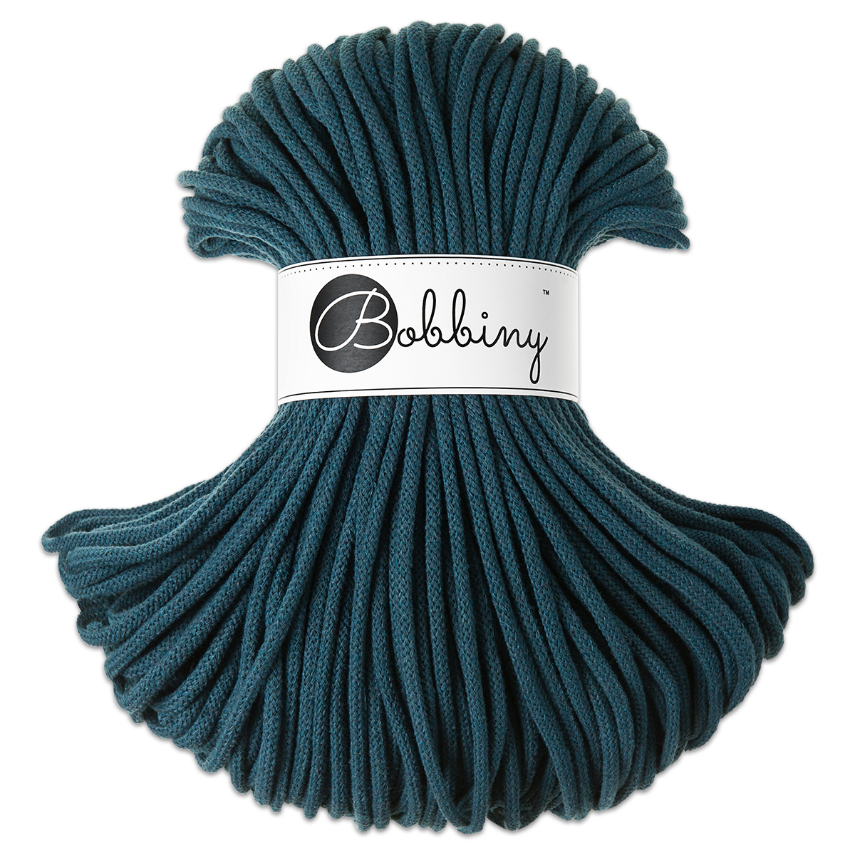 Bobbiny Rope-Garn Premium Ø 5mm peacock blue