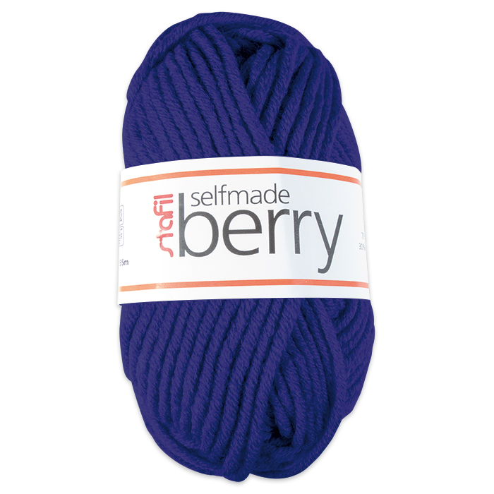 Wolle Berry 6-7mm 50g violett